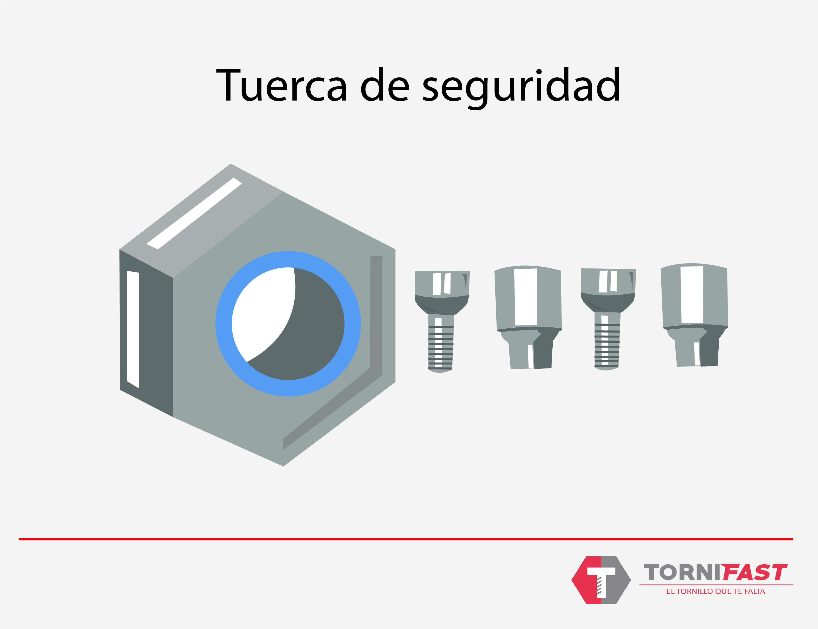 Tuercas de seguridad