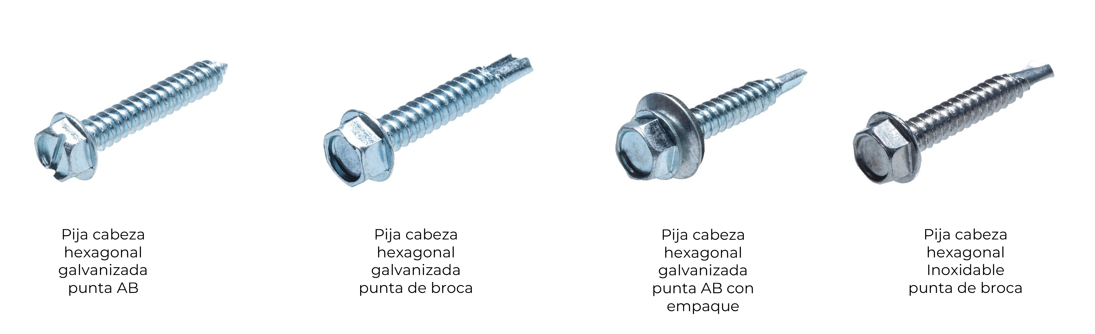 Tornifast – Pija cabeza hexagonal
